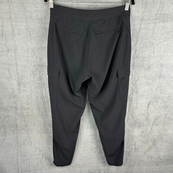 Athleta Uptown Ankle Pant Womens 2 Black Pockets Stretch Zipper Ankle Athleisure - Picture 8 of 16